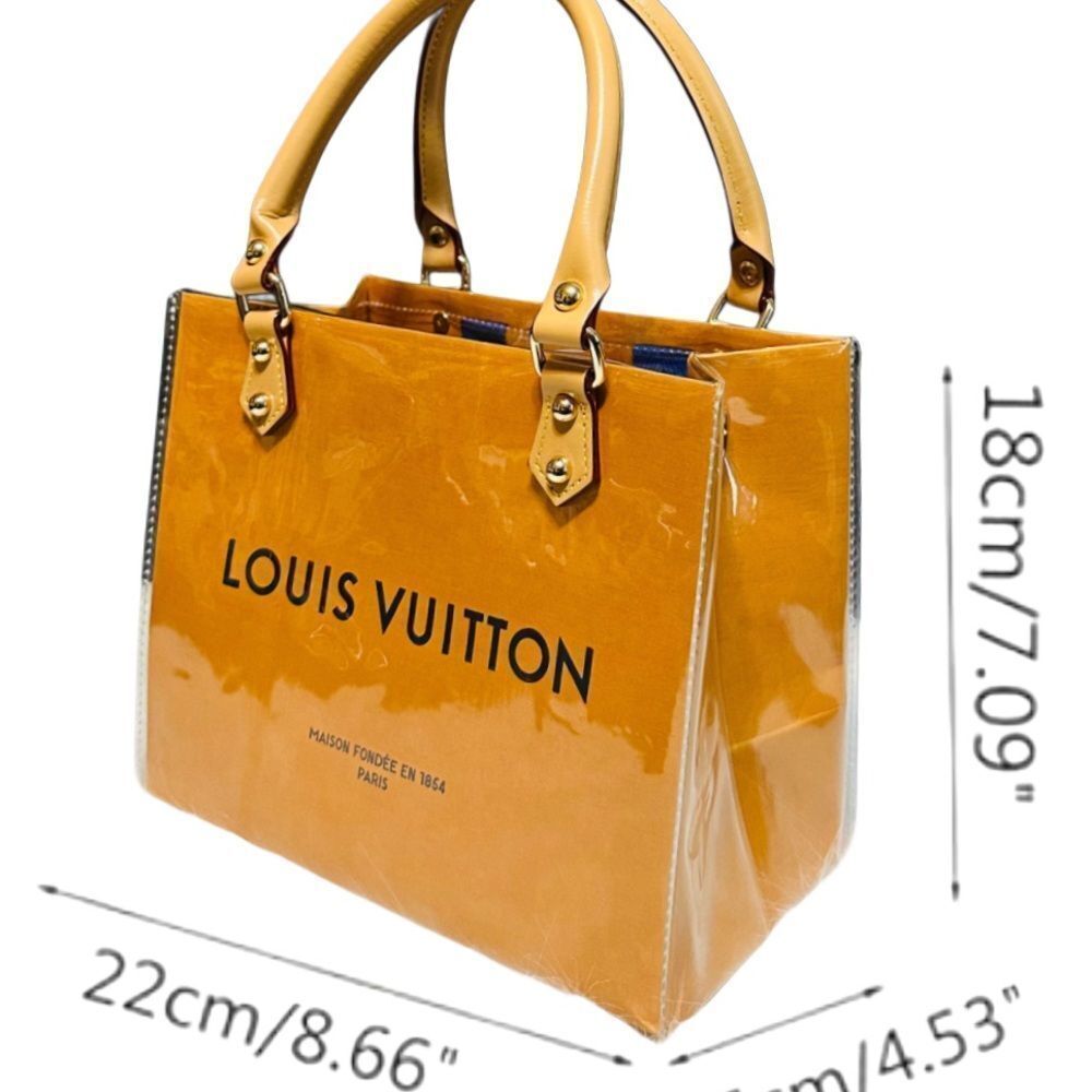 Louis Vuitton Vibrant Orange Tote SMALL Size - Picture 5 of 5